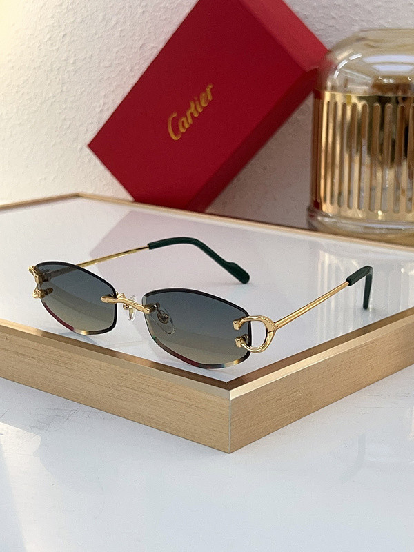 Cartier Sunglasses AAAA-7432