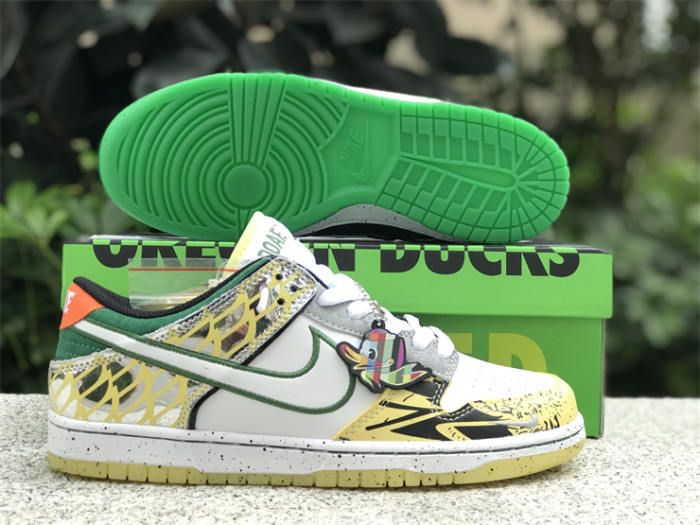 Authentic Nike Dunk Low What The Duck HV1454-100