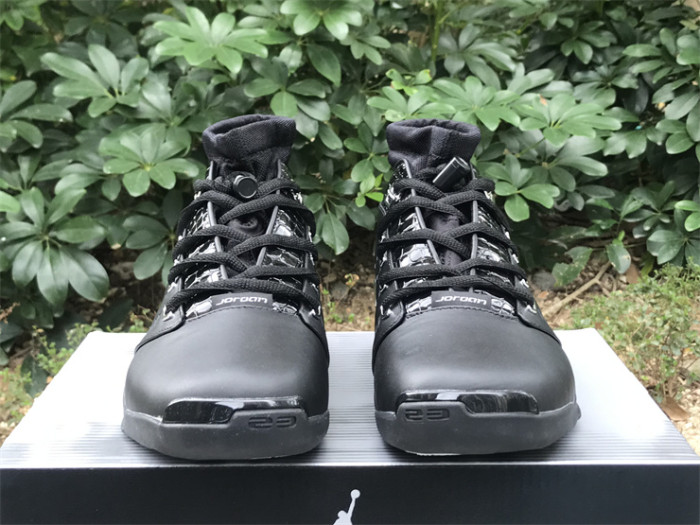 Authentic Jordan 17 OG Low Black Chrome