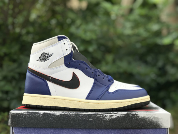 Authentic Air Jordan 1 High OG Rare Air “Deep Royal Blue”