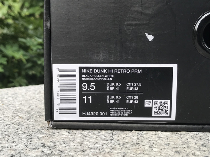 Authentic Nike Dunk Hi “Wu-Tang Clan”