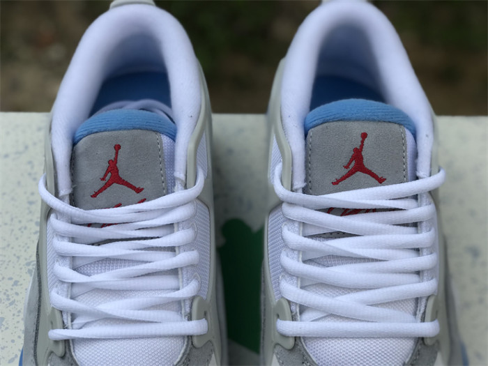 Authentic Air jordan 4 RM “White Neutral Grey”