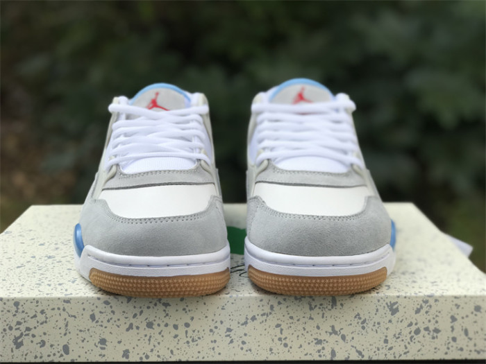 Authentic Air jordan 4 RM “White Neutral Grey”