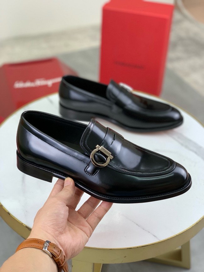 Super Max Ferragamo Shoes-076