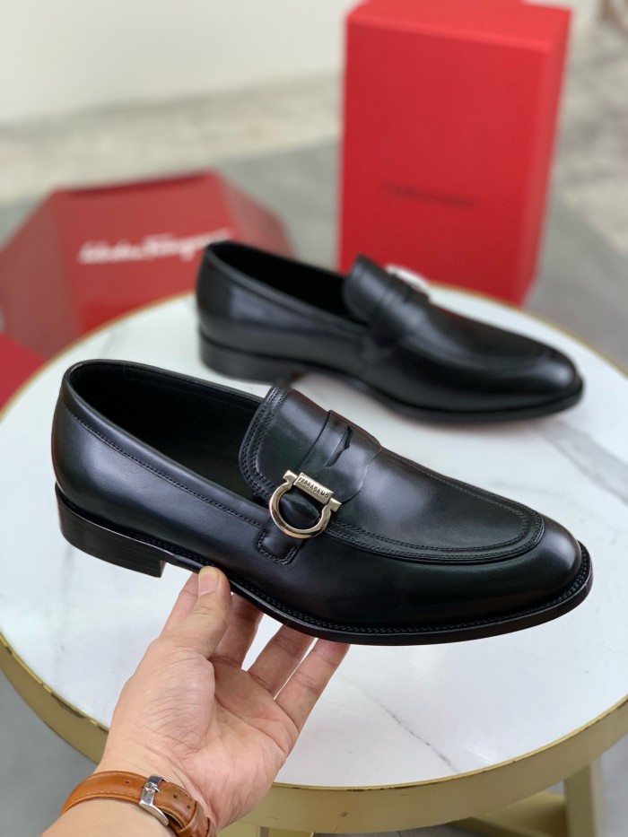 Super Max Ferragamo Shoes-074