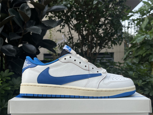 Authentic Travis Scott x fragment design x Air Jordan 1 Low OG