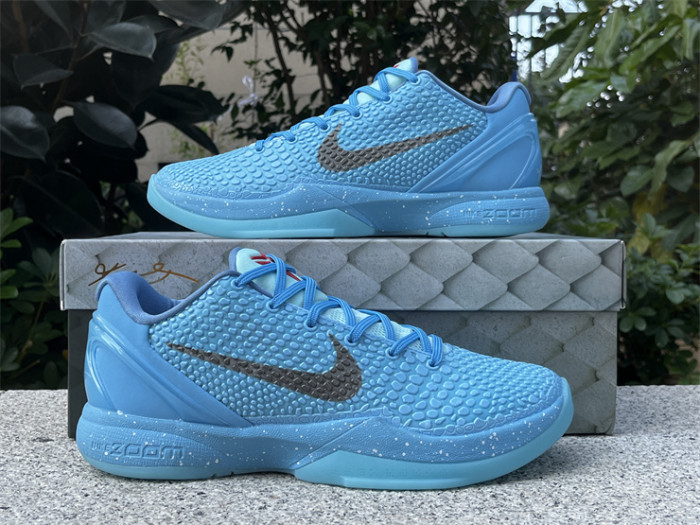 Authentic Nike Zoom Kobe 6 FTB Blue