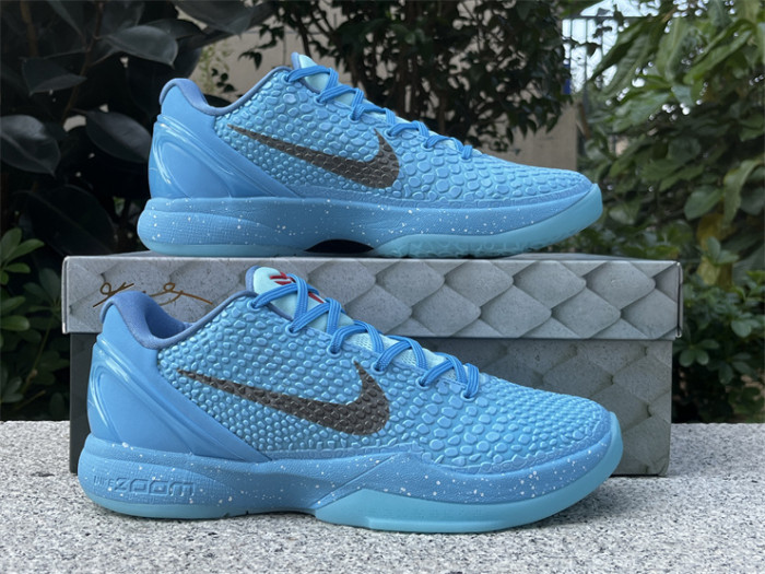 Authentic Nike Zoom Kobe 6 FTB Blue