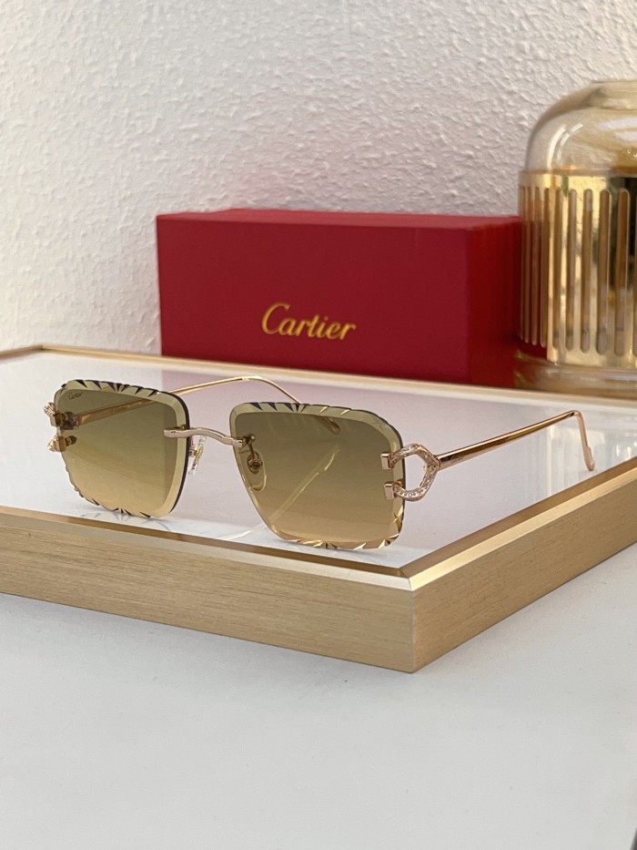 Cartier Sunglasses AAAA-8043