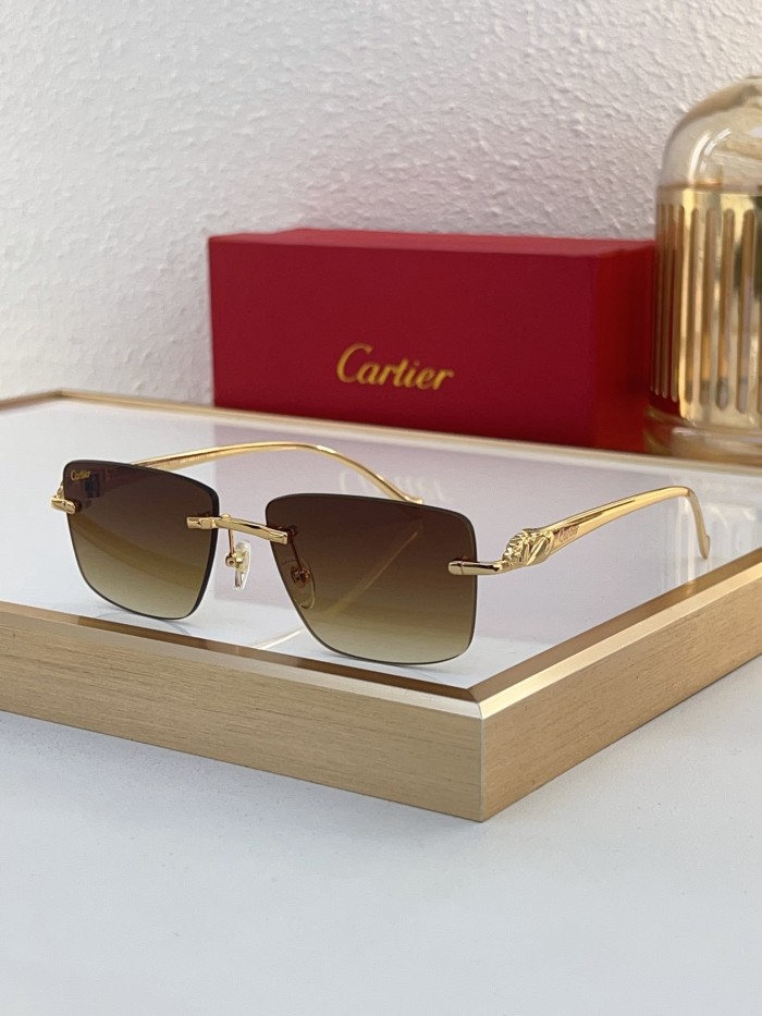 Cartier Sunglasses AAAA-7819