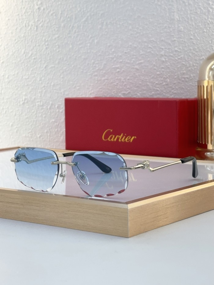 Cartier Sunglasses AAAA-8030