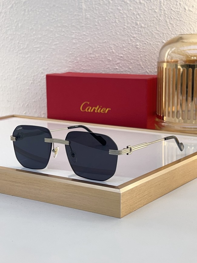 Cartier Sunglasses AAAA-7822