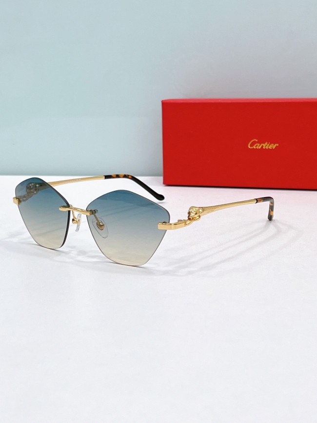 Cartier Sunglasses AAAA-7564
