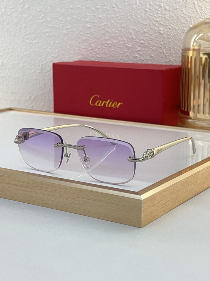 Cartier Sunglasses AAAA-7807