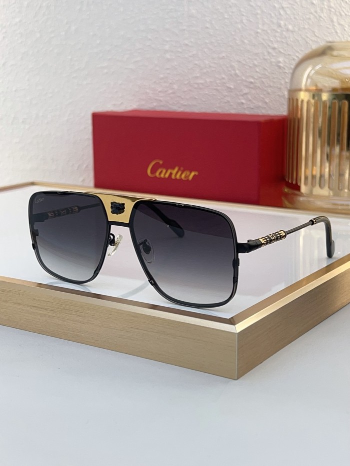 Cartier Sunglasses AAAA-7942
