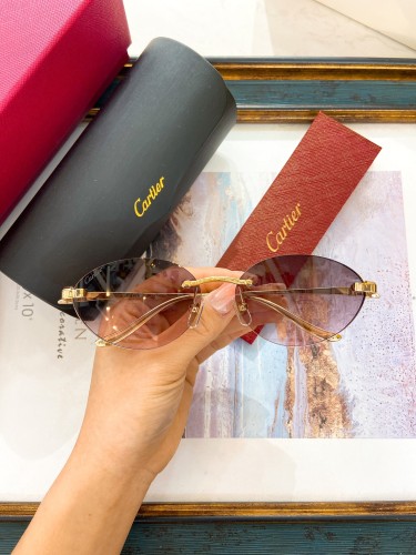 Cartier Sunglasses AAAA-8097