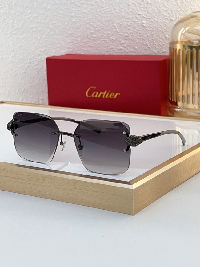 Cartier Sunglasses AAAA-7666
