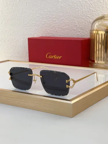 Cartier Sunglasses AAAA-8045
