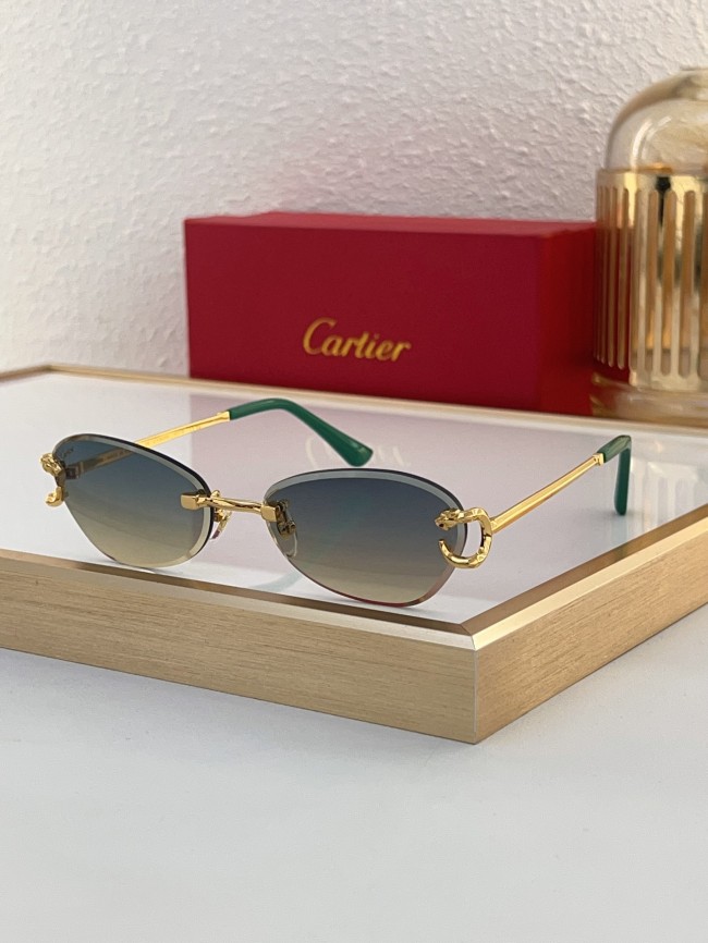 Cartier Sunglasses AAAA-7957