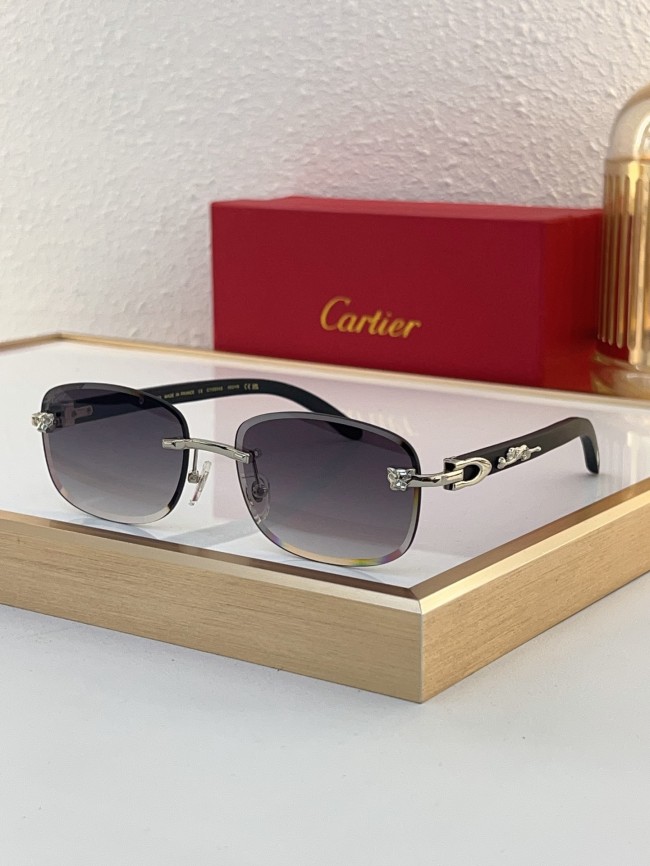 Cartier Sunglasses AAAA-7842