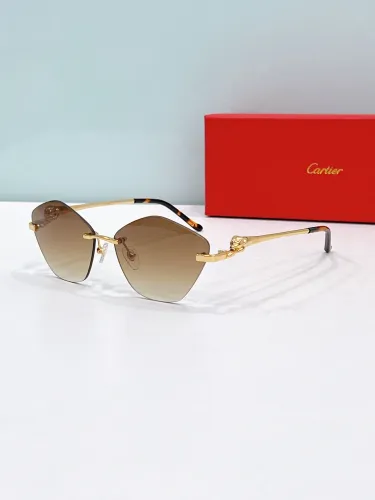 Cartier Sunglasses AAAA-7568