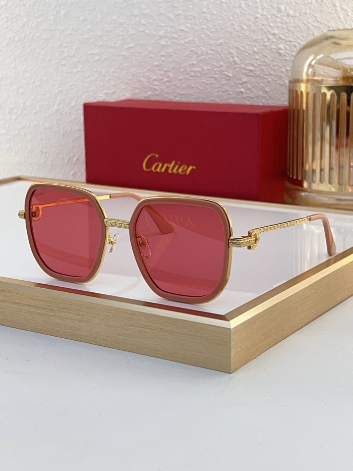 Cartier Sunglasses AAAA-7884