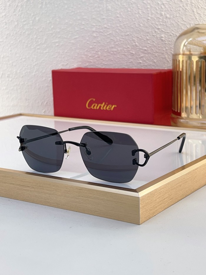 Cartier Sunglasses AAAA-7782