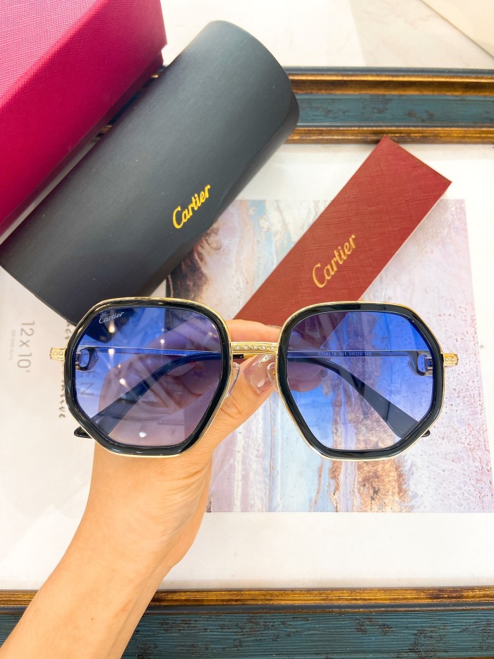 Cartier Sunglasses AAAA-7901
