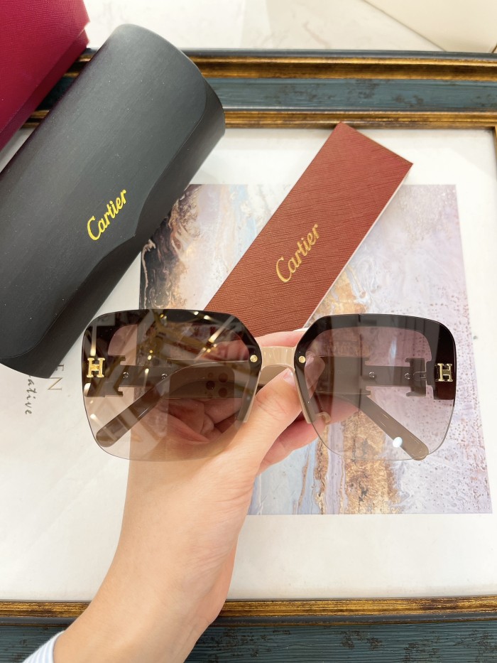 Cartier Sunglasses AAAA-7712