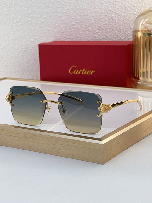 Cartier Sunglasses AAAA-7665