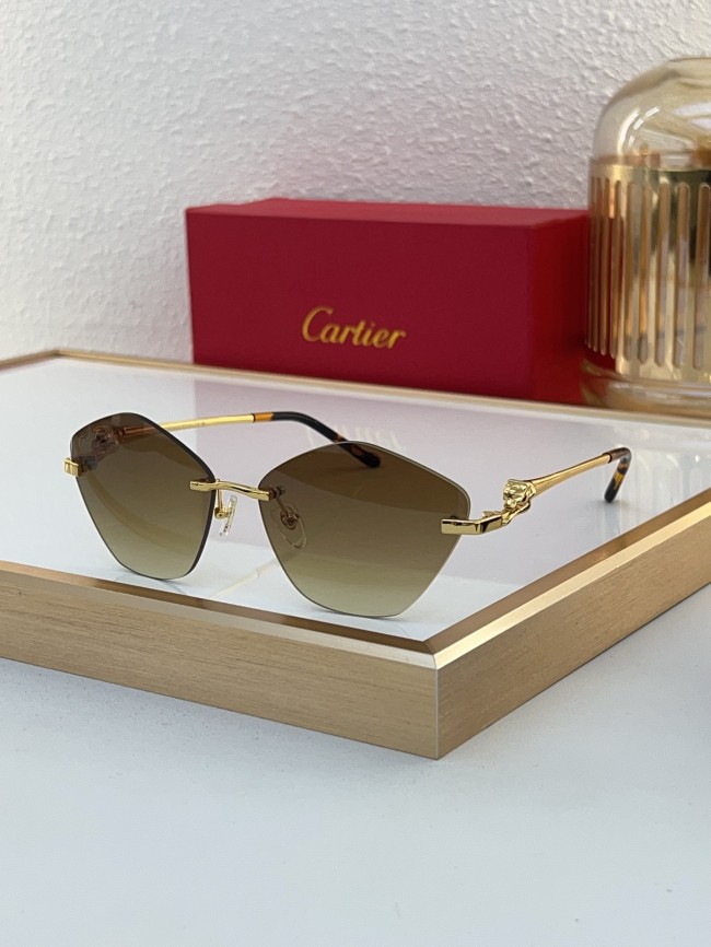 Cartier Sunglasses AAAA-7599