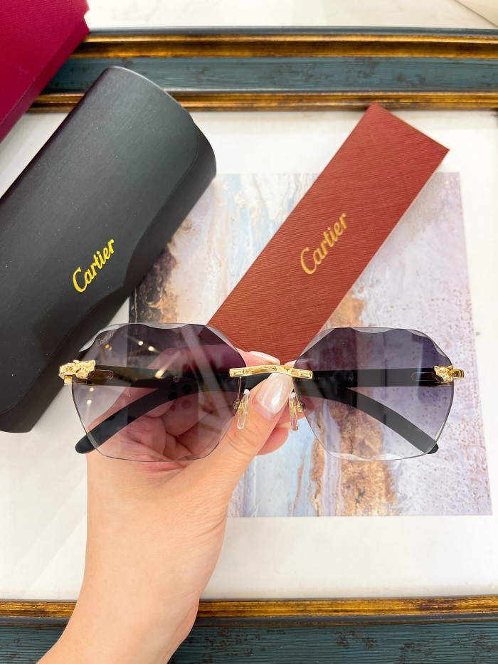Cartier Sunglasses AAAA-7710