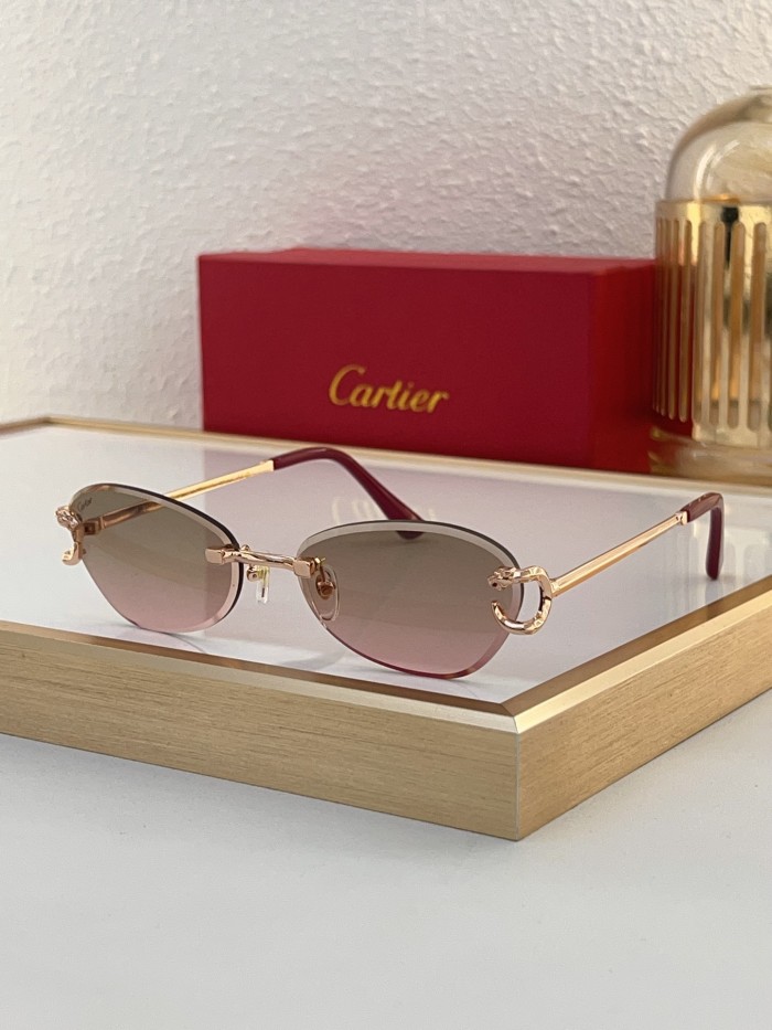 Cartier Sunglasses AAAA-7959