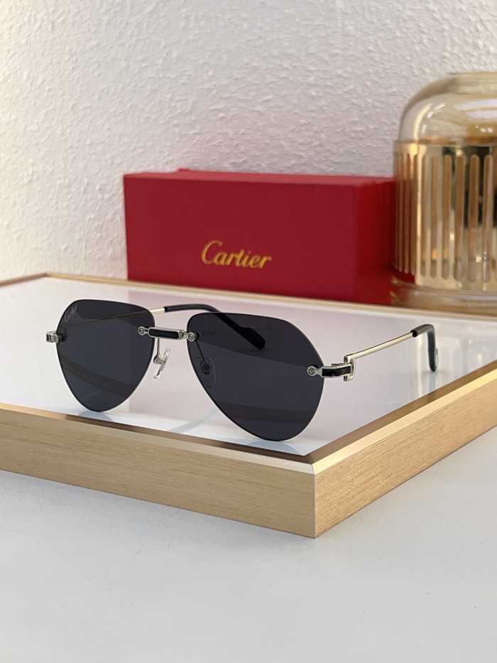Cartier Sunglasses AAAA-8054