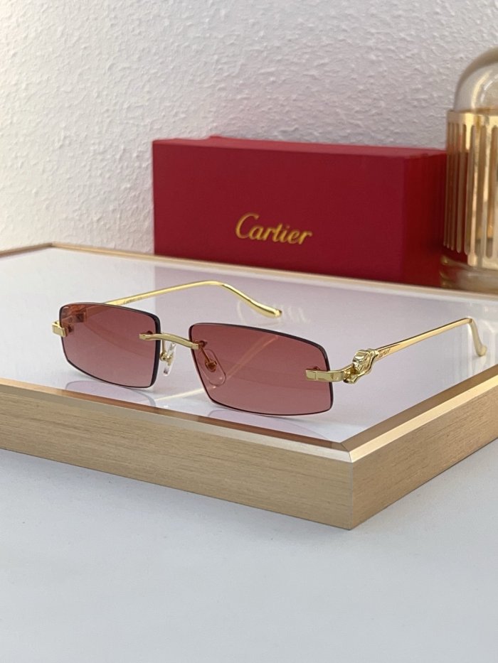 Cartier Sunglasses AAAA-8021