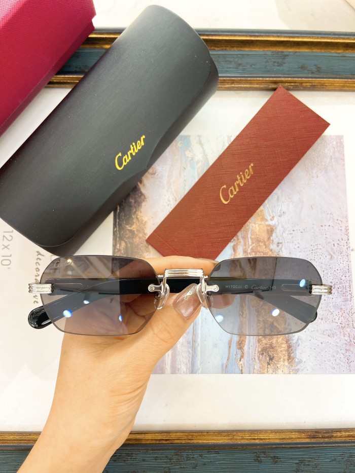 Cartier Sunglasses AAAA-7801