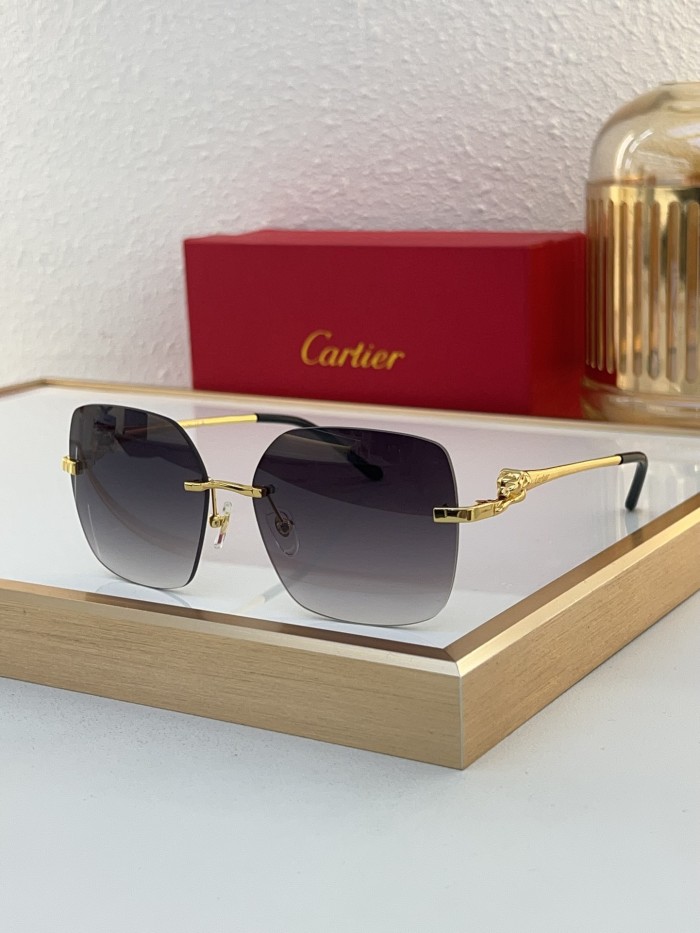 Cartier Sunglasses AAAA-7610