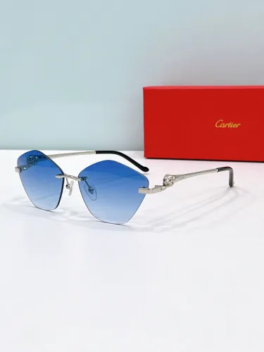 Cartier Sunglasses AAAA-7565