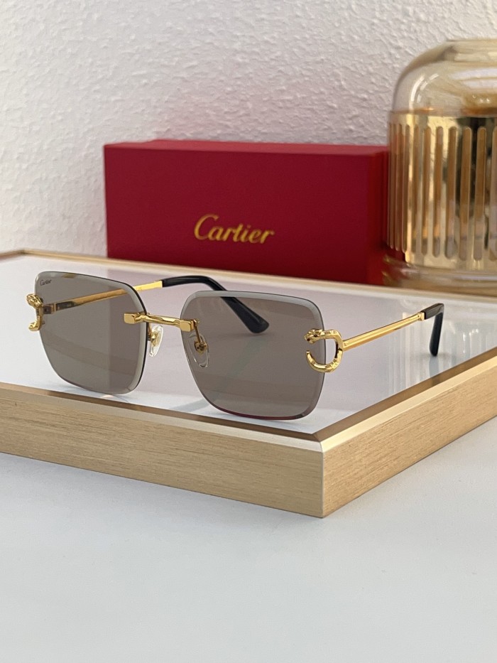 Cartier Sunglasses AAAA-7979