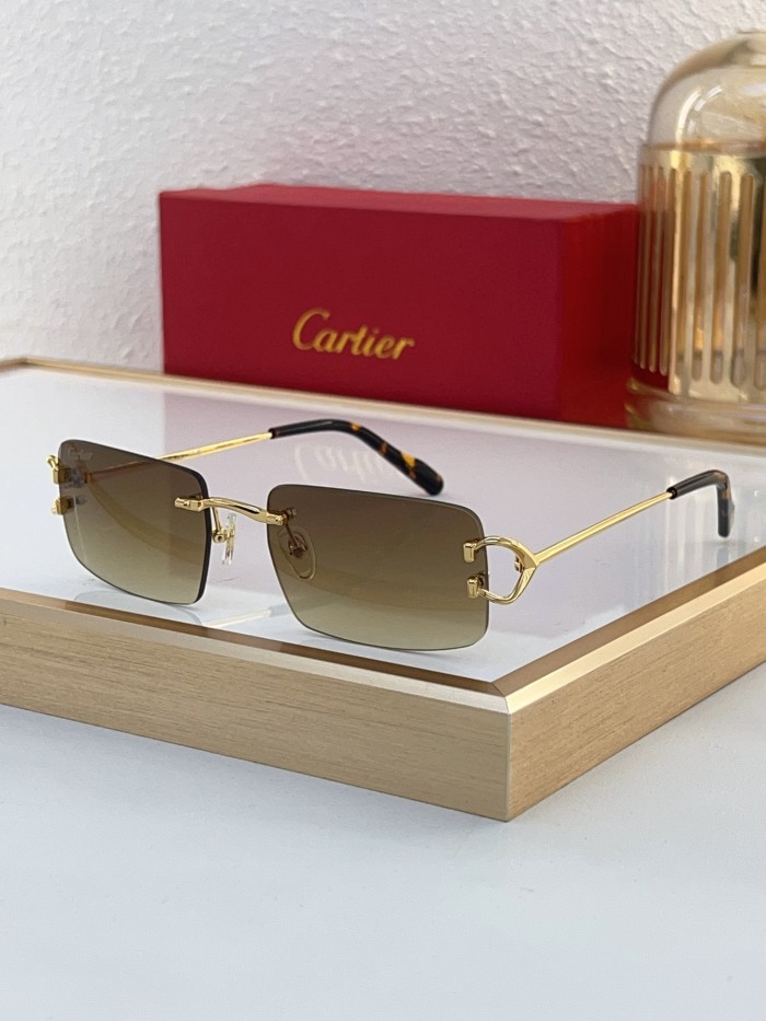 Cartier Sunglasses AAAA-7873