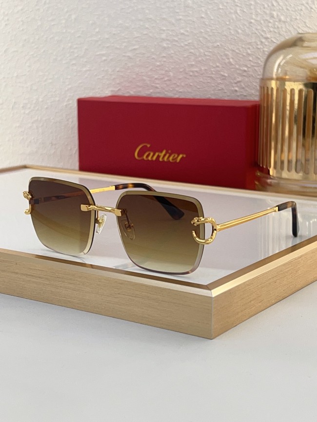 Cartier Sunglasses AAAA-7975