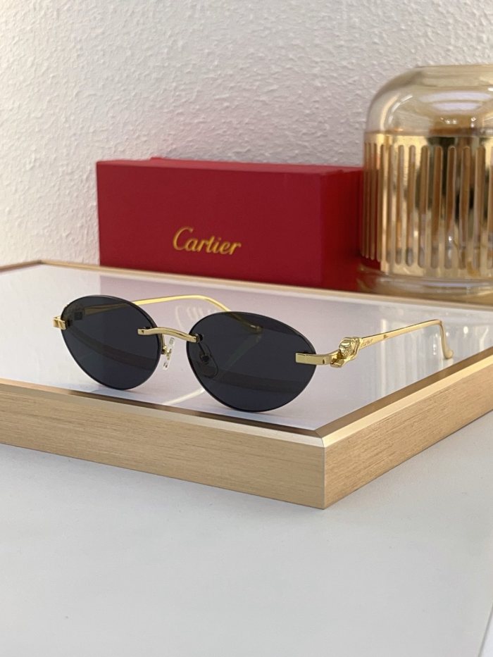 Cartier Sunglasses AAAA-8018