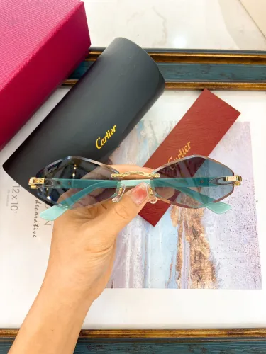 Cartier Sunglasses AAAA-7638