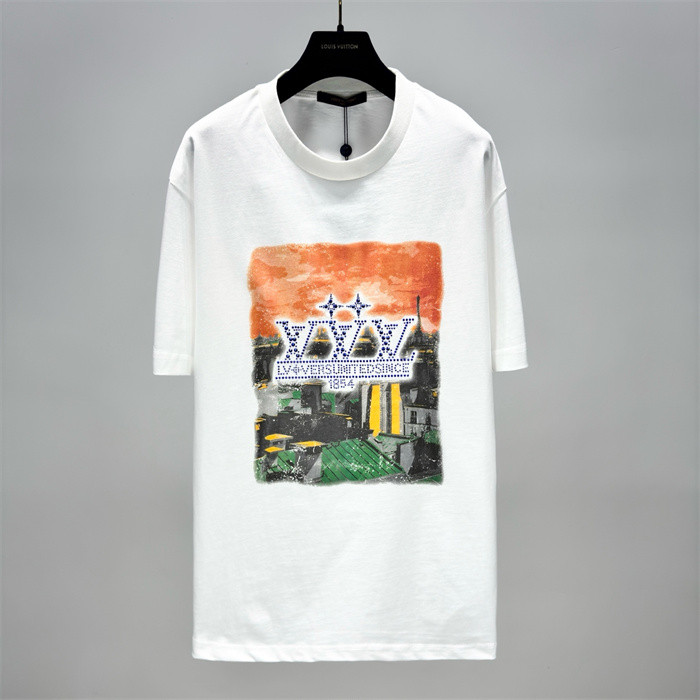 LV Shirt High End Quality-1168