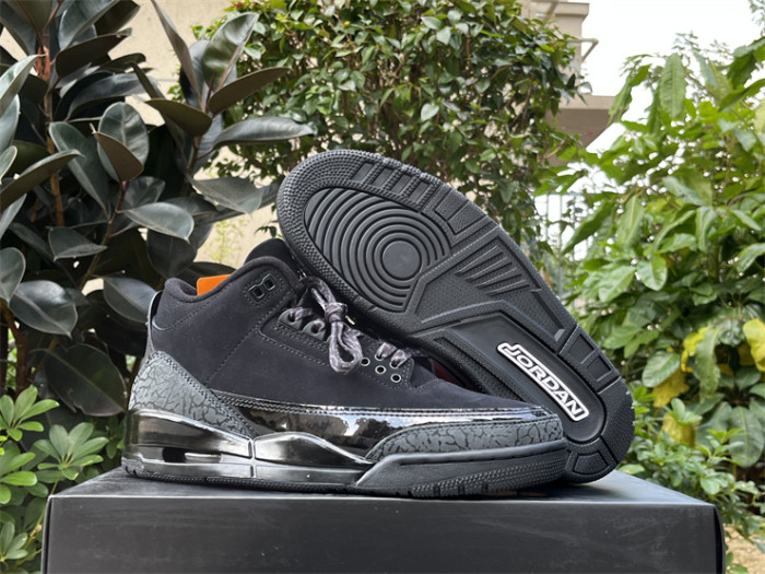 Authentic Air Jordan 3 Black cat GS