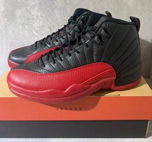Authentic Air Jordan 12 “Flu Game” 2025