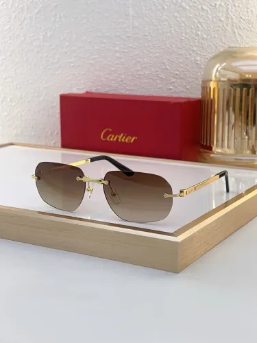 Cartier Sunglasses AAAA-8371