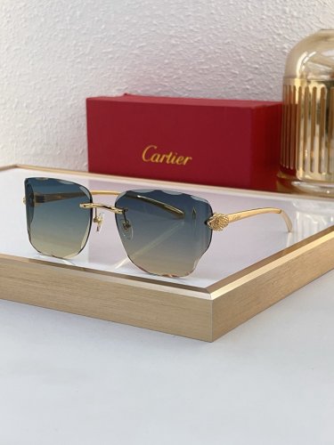 Cartier Sunglasses AAAA-8422