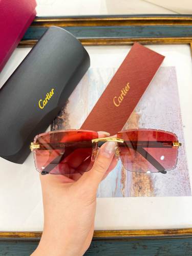 Cartier Sunglasses AAAA-8237