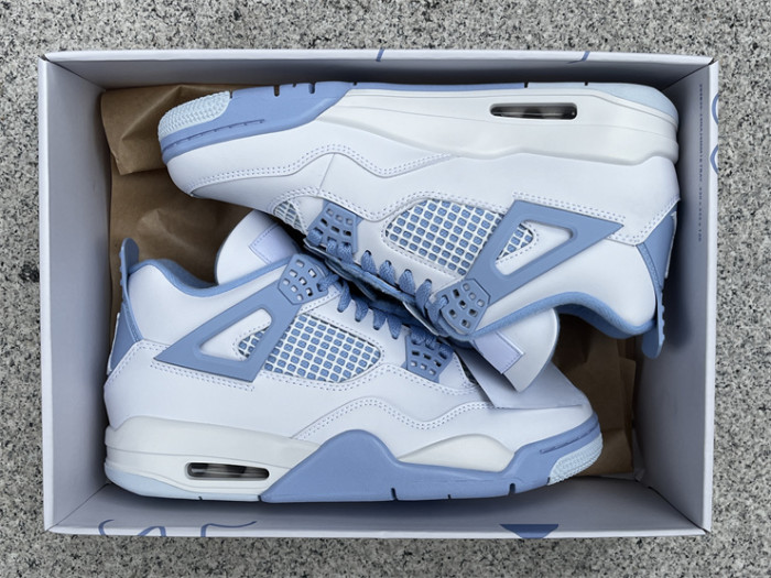 Authentic Air Jordan 4“ALUMINUM” Women